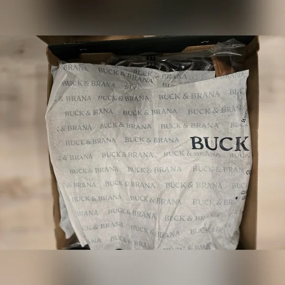 🤠NWT Leather Western Cowboy/Cowgirl Black  Boots NIB - Picture 15 of 15